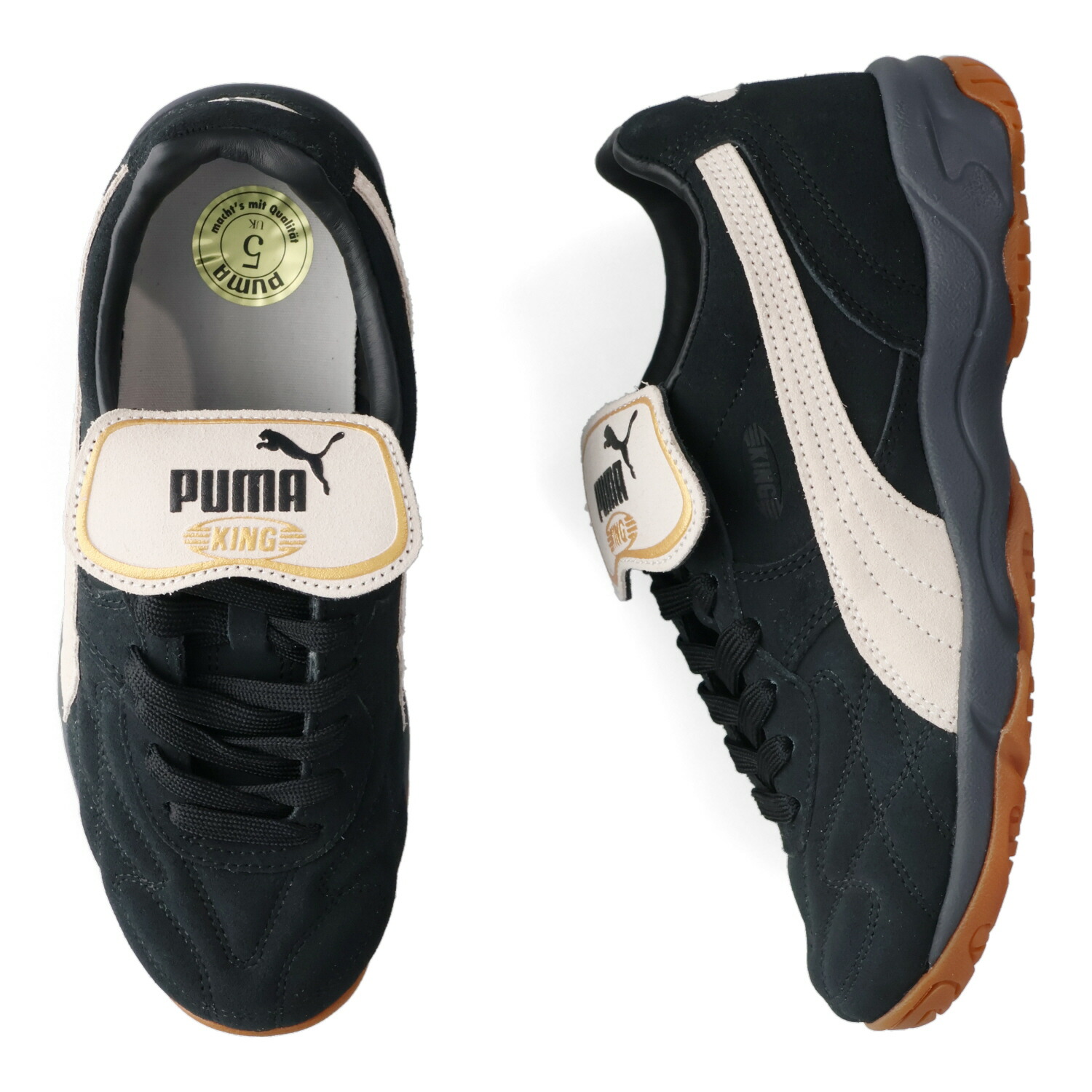 PUMA KING INDOOR THE NEVERWORN VI プーマ キング インドア ザ ネヴァーウォーン VI スニーカー レディース ブラック 黒 402965 母の日