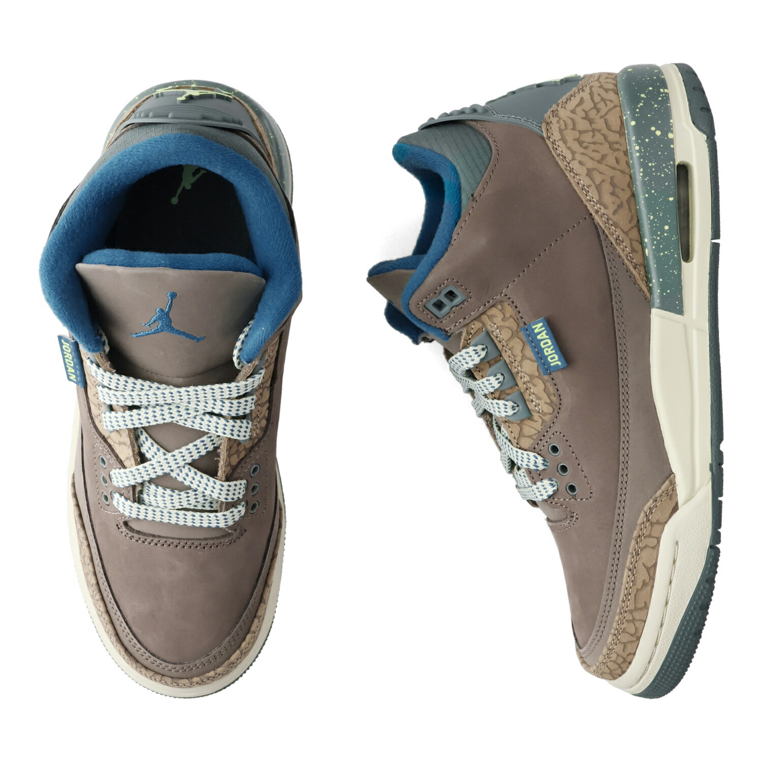 ナイキ NIKE エアジョーダン3 レトロ スニーカー レディース AIR JORDAN 3 RETORO GS ブラウン IB7066-001 母の日