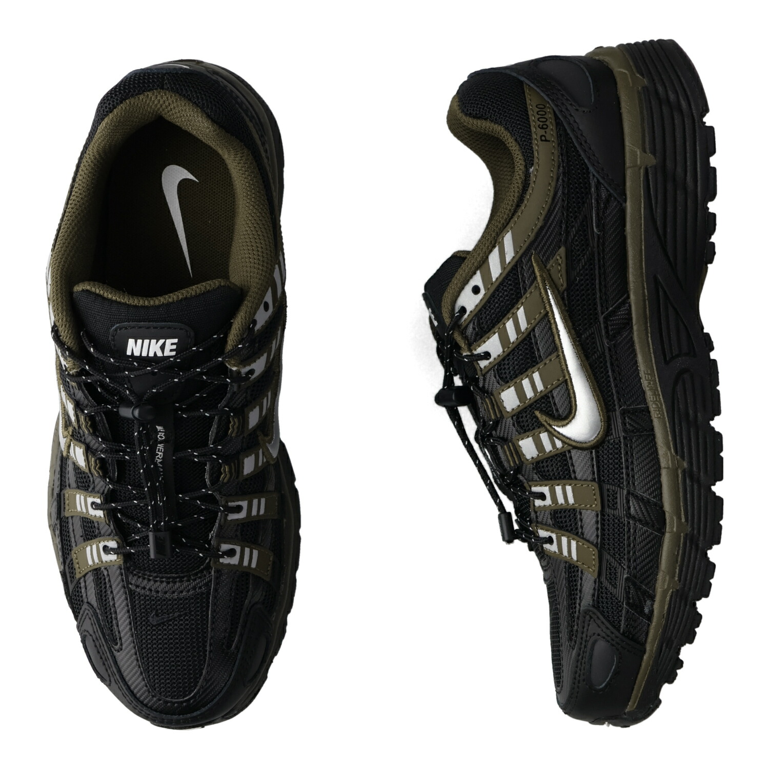【最大1000円OFFクーポン】 ナイキ NIKE スニーカー メンズ レディース P-6000 ブラック 黒 IQ0298-010｜Findoriy