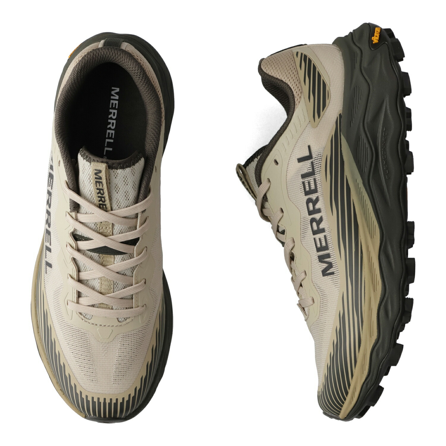 MERRELL AGILITY PEAK 6 メレル スニーカー 靴 アジリティー ピーク 6 メンズ 厚底 ベージュ M00003311