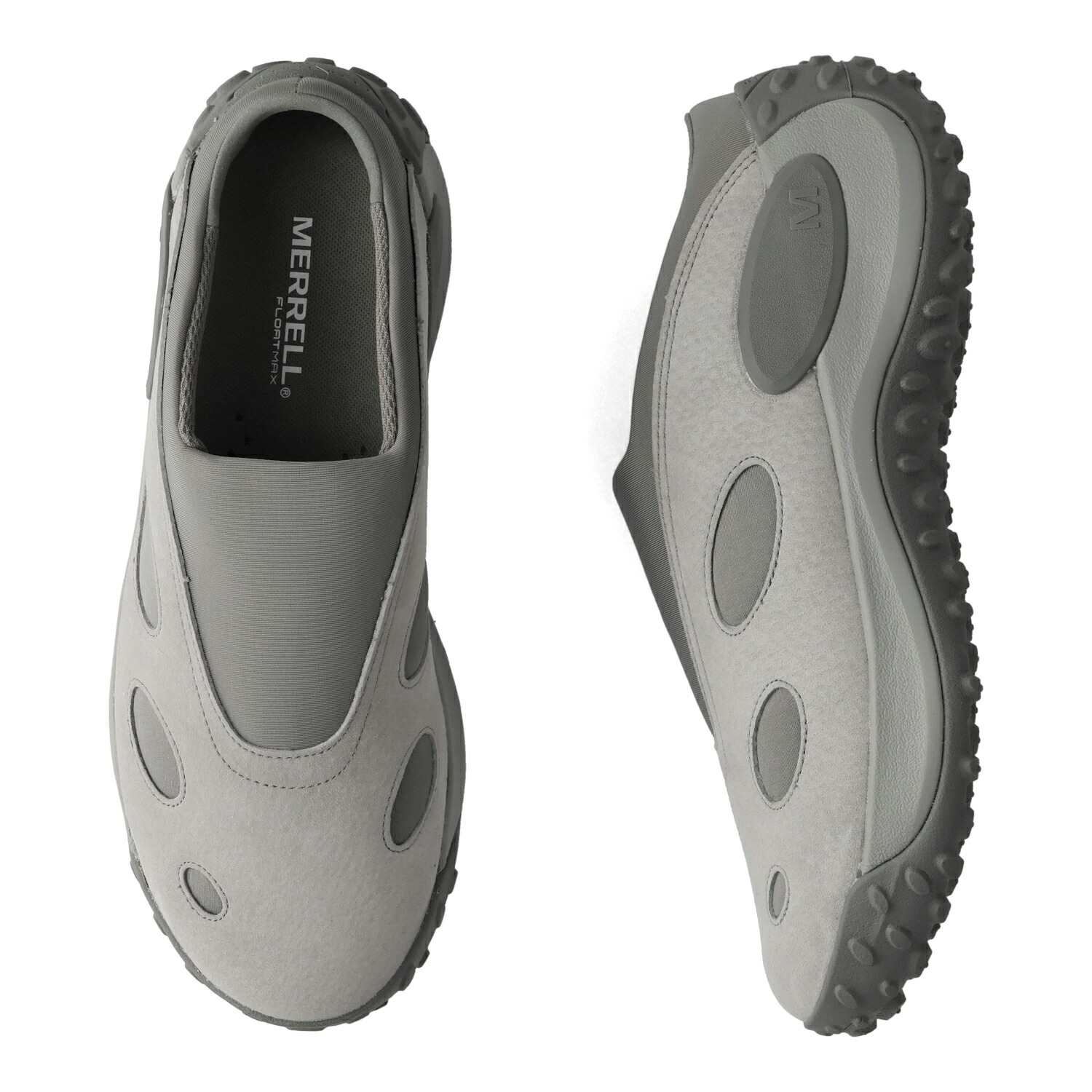 MERRELL JUNGLE TREK MULE メレル スニーカー スリッポン 靴 ジャングル トレック ミュール メンズ 軽量 グレー M00003379