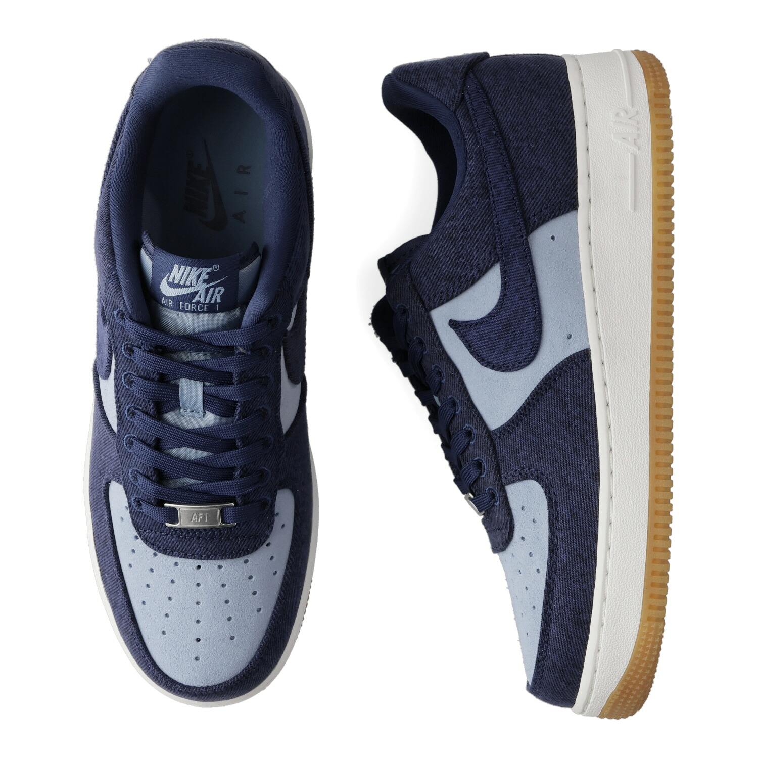 【最大1000円OFFクーポン】 ナイキ NIKE エアフォース1 07 LV8 デニム スニーカー メンズ レディース AIR FORCE 1 07 LV8 ネイビー IR0951-400｜Findoriy
