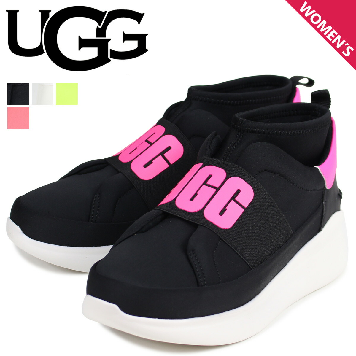 超美品 UGG ニュートラ スニーカー 厚底 23 ブラック 超美品 UGG ニュートラ スニーカー 厚底 23 ブラック - メルカリ