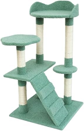 猫小屋、猫の木、引っ掻き傷、おもちゃ、アクティビティセンター、猫タワー家具、刮棒、猫タワー、猫タワー、猫タワー(blue)