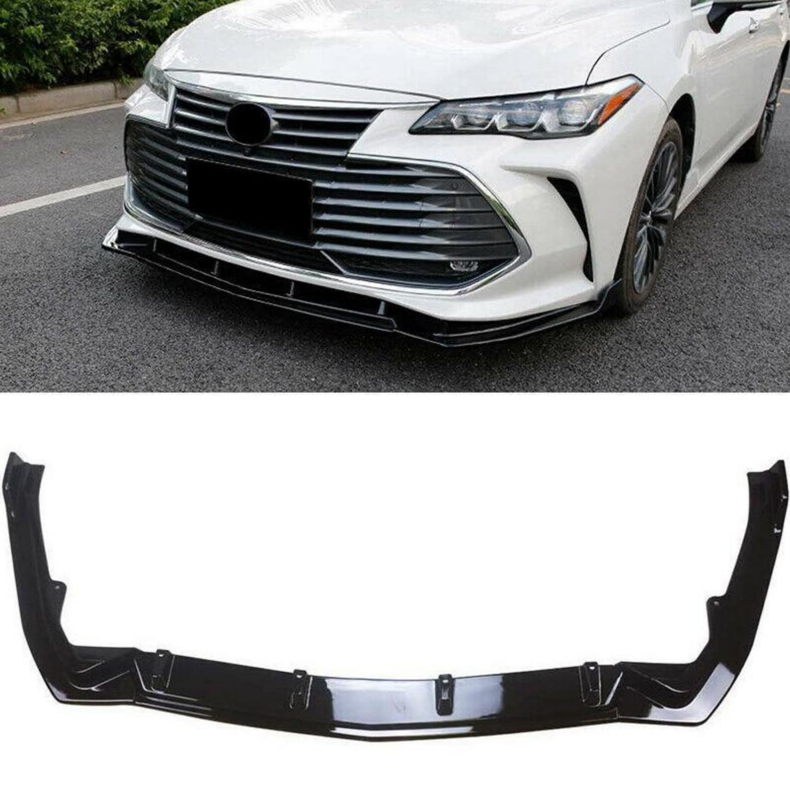 フロントリップ 2019-2022 トヨタ アバロン Avalon 車種専用 フロントスポイラー 艶あり黒 ABS塗装済み リップスポイラー カスタム フロントバンパー エアロパーツ ガーニッシュ カーアクセサリー｜ビッグファーム 14,275円