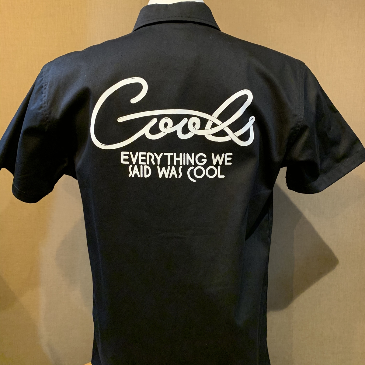 【包装無料/送料無料】 COOLS クールスネオン 半袖オープン ボウリングシャツ クールブロス ストリート ロックンロール ハーレー
