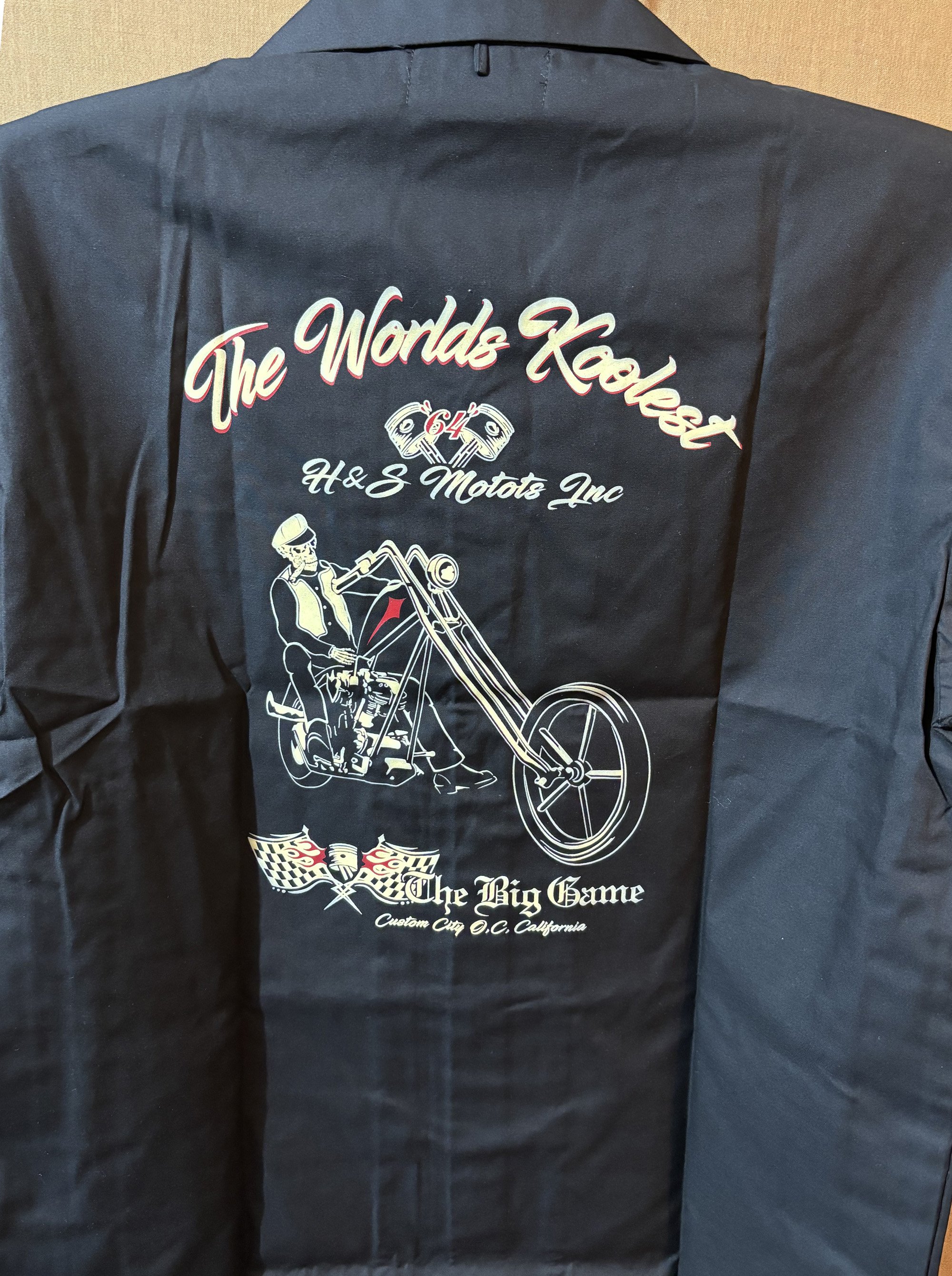 HOT ROD HELL ジャンパー 楽天市場】オープンカラー ワークシャツ ハーレー バイカー アメ