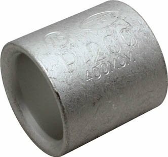 ニチフ端子産業（Nichifu） 銅線用裸圧着捩り P形 重ね組み合わせ用 口径24粍 10個入 P 200-10P