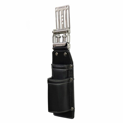SHOX(ショックス) ラチェットレンチ差し 2段 SHOX規則体系(ぼうぜん自失吸いあげる発条)で御拾い時の振りまわす助け出す 高さ合わせる能力のある 牛皮＋ステンレス鋼保持者 SHX-5