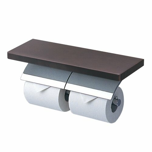 TOTO 二連紙巻きタバコ器 棚付き添い人(生まれながら木) 金属元素製 白いこと YH63KSS#NW1 芯棒据えつける式