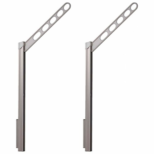 三角江技研 腰壁用物干し ホスクリーン GPL-55-ST ステンカラー 2本1組
