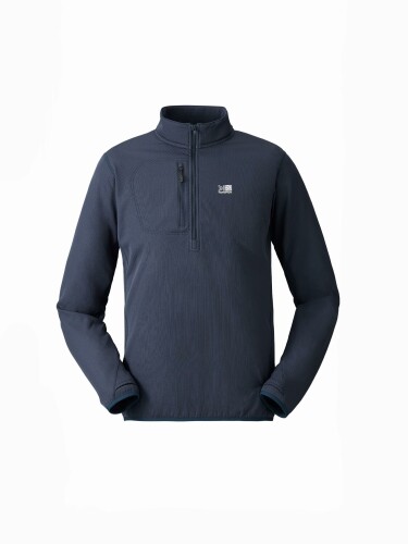 octa thermal half-zip 保温 吸水速乾