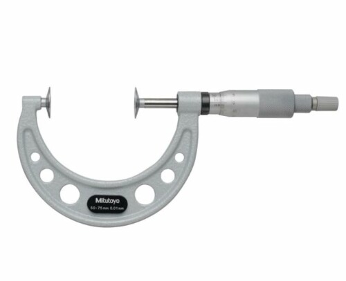 ミツトヨ (Mitutoyo) 直進式歯厚ミクロメーター PDM-75B 169-205-10 位置づける活動の領域50~75粍