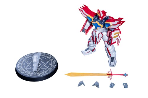 TRON MODEL KIT x DRAGON HORSE 『魔動王グランゾート』 スーパーグランゾート ノンスケール PS&ABS製 組み立て式プラスチックモデル画像
