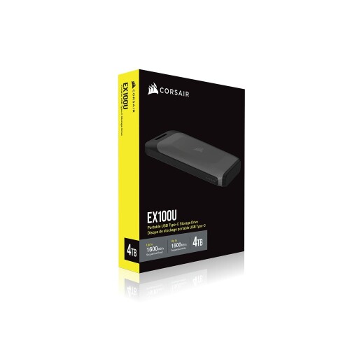 CORSAIR EX100U 4TB Storage ポータブルSSD CSSD-EX100U4TB HD3761