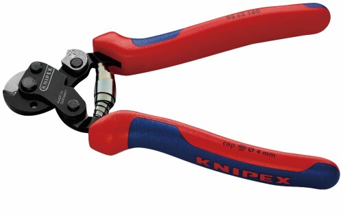 KNIPEX クニペックス ワイヤーロープカッター 全長160mm コンフォートハンドル 9562-160