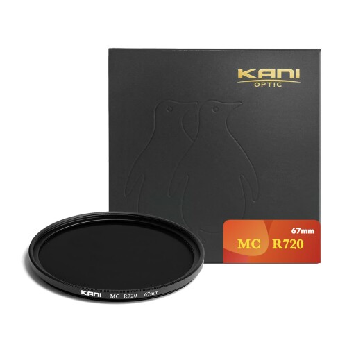 KANI 67粍 近赤外線変速機ろ波器 MC R720 赤外線切り換える機/未切り換える機両相応う 近赤外線映画化 低照りかえす 撥水 撥油 防汚 ナノ上塗り 812131