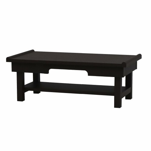 エイアイテック(AITECH) 供物台 経机 幅75cm 奥行35cm 高さ22.5cm ブラウン BT-7535 DBR