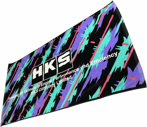 HKS オフィシャルグッズ BIG TOWEL OILCOLOR 51007-AK530