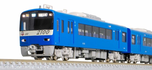 グリーンマックス Nゲージ 京急2100形 KEIKYU BLUE SKY TRAIN マーク無し 8両編成セット 動力付き 31925 鉄道模型 電車