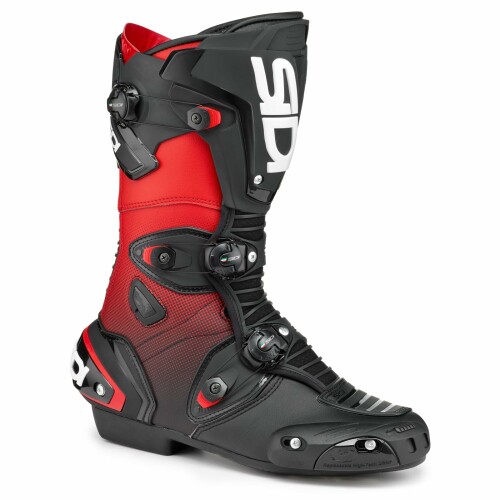 SIDI シディ バイク用 レーシングブーツ ライディング ブーツ CE規格適合 レース サーキット 走行会 スポーツ ツーリング MAG-1 BLACK×RED EU43/27.2cm(27.0cm-27.5cm相当)