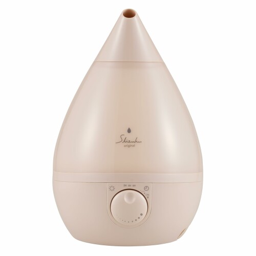 アピックス(APIX INTL) 加湿器 超音波式加湿器 SHIZUKU シズク 香り相応う 抗菌貯蔵タンク LED点火装置付 大電気容量 しずく型 今めかしい 卓上 臥し所 リビング 執務室用 original 目あたらしい サクラ色 ASZ-330(PK)