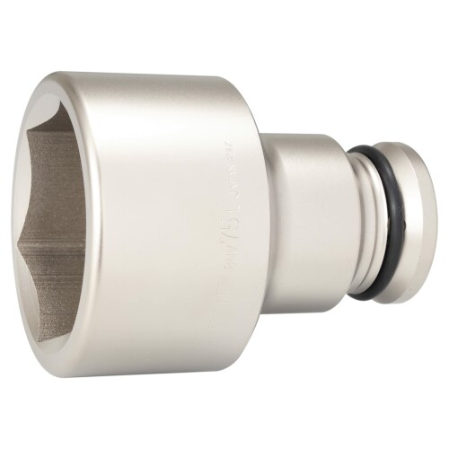 トネ(TONE) 差しひびき用ロングソケット 8NV-75L 差込角25.4粍(1\") 二面幅75粍"
