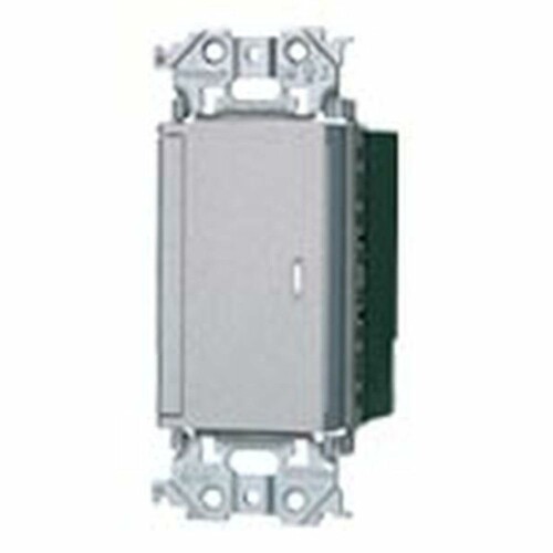 パナソニック (Panasonic) 取り替えっこ 現金前貸しつづき物 あけたらタイマ 2線式 親器 3路架線相応う形 LED専用 引き延ばし消灯 留守番タイマ役立つこと付 しろがね色 幅48.1×奥ふかさ43.5×高さ110粍 WTA5332CS