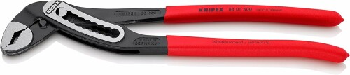 クニペックス KNIPEX ウォーターポンププライヤー アリゲーター 全長300粍 8801-300SB