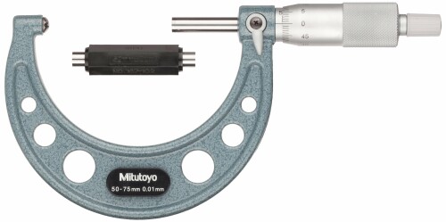 ミツトヨ 片球面マイクロ米突 アナログ BMS-75