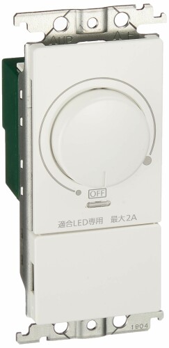 パナソニック(Panasonic) 広広としたLED埋込逆位相数学調光取り替えっこB WT57572W