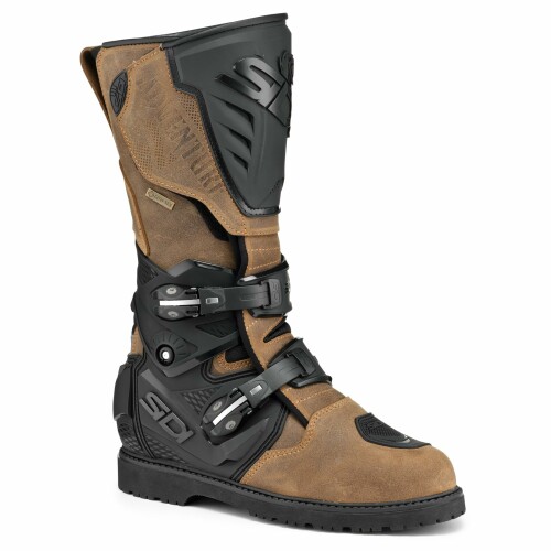 SIDI シディ バイク用 GORE-TEX ブーツ CE規格適合 防風 透湿 防水 林道 オフロード ツーリング ADVENTURE 2 GORE アドベンチャー2 ゴアテックス TABACCO EU43/27.2cm(27.0cm-27.5cm相当)画像