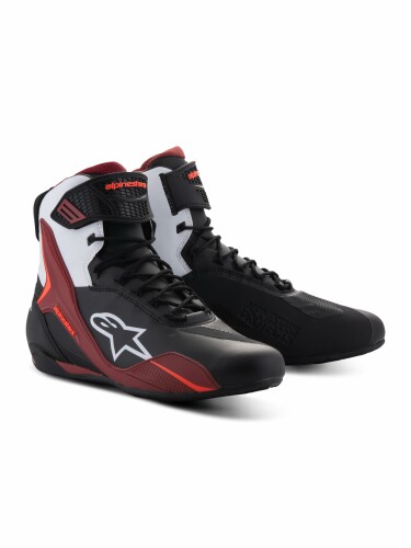 (アルパインスターズ) スニーカーブーツ FASTER-4 SHOE メンズ ブラック/ホワイト/ダーク/レッド 25.5 cm
