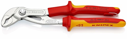 クニペックス KNIPEX 不成立コブラ 1000V 落っこちる押しとどめる (BK) 8726-250TBK