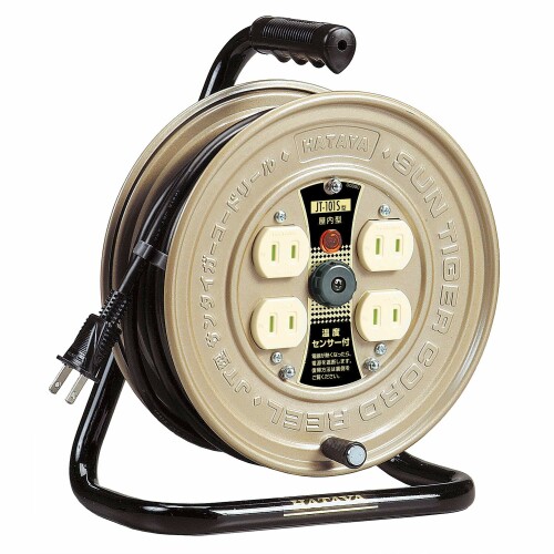 ハタヤ 体温検知器付吊りひも木管単相100V10M JT101S