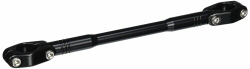 ハリケーン(HURRICANE) ハンドルブレース [ファイ]7/8インチハンドル用 スリムタイプ SSサイズ 240mm オールブラック HB0687B