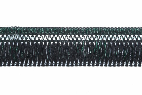 キララフレンジ(ラメ入り) トラック用品 トラック 長さ:220cm ブラック ラメ:グリーン MKF-BKGR