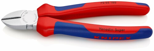 クニペックス KNIPEX 7005-180 斜ニッパー (SB)