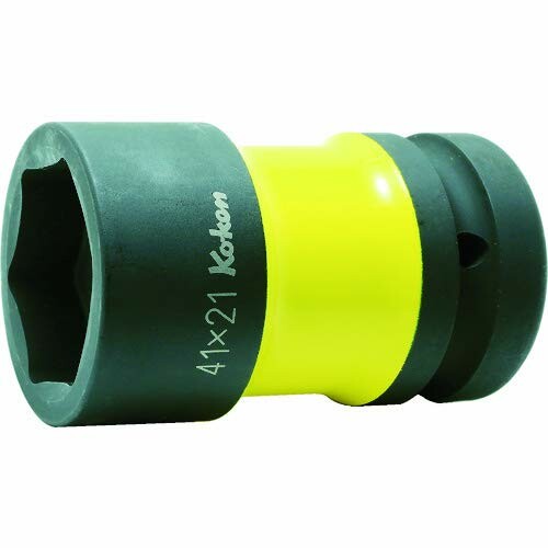 山下産業科学研究所(Ko-ken) インパクトホイールナットソケット PW8P-38X20 赤 差込角:25.4×全長:83粍 ズボン下手合い/薄肉/色付