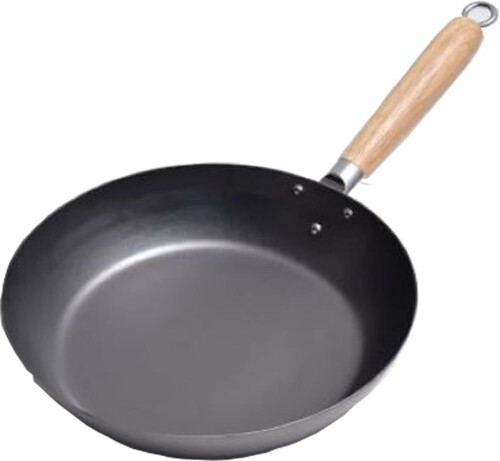 現金前貸し部屋の入り口 HANAKO+a 打出し窒化加工 フライパン 24糎 木柄 (1.6粍) HAF-24