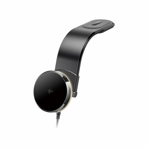 ペルシード(Pellucid) 車内用品 Magsafe対応 車載マグネットスマホホルダー 高速ワイヤレス充電 Qi2正規認証品 ダッシュボード強力粘着テープ面ファスナー取付 フレキシブルロングアーム PPH
