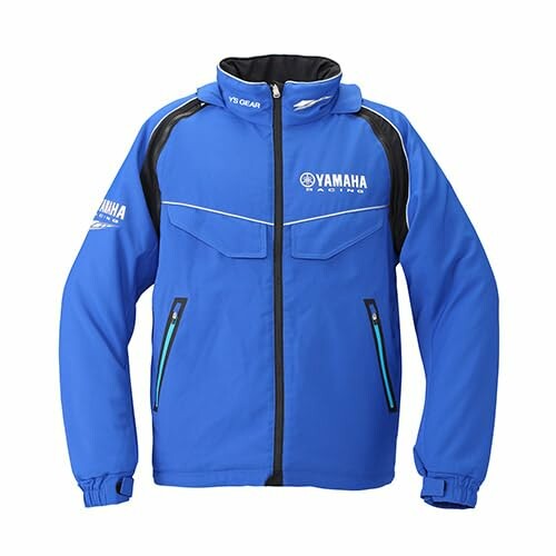 ヤマハ発動機 (Yamaha) YAMAHA RACING (ヤマハレーシング) ファクトリーウォームジャケット YR2001 ブルー Mサイズ 90792-Y172M