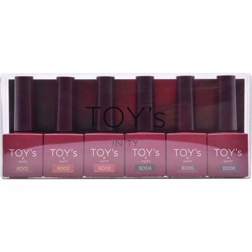 TOY’s×INITY ボルドーマグコレクション 6色書き割り