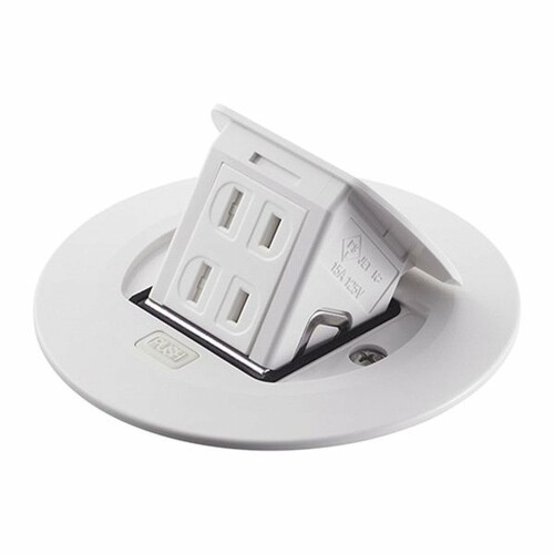 パナソニック(Panasonic) 住み処用F型アップコン 丸型 2コ口 引っ敷き白いこと DU1100MW