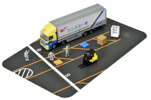 トミーテック ザ・トラックコレクション トラコレ 物流現場 ウィングバンセットH 西濃運輸 ジオラマ用品 333777