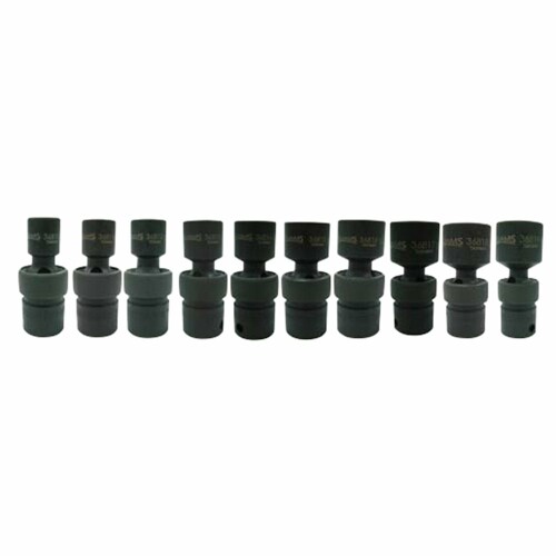 WILLIAMS 3/8” DR UNI IMPACT SOCKET SET, 10 PCSS (36910) 3/8\