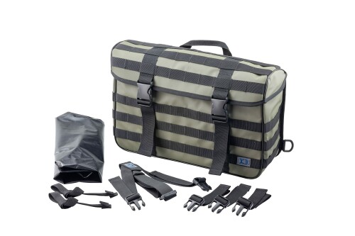 キジマ(Kijima) K3 バイクパーツ サイドバッグ タクティカル TC04 16L 30×44×12(cm) オリーブグリーン ZK3-10005G