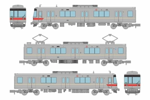 鉄道コレクション 鉄コレ 長野電鉄 3000系 3両セット A ジオラマ用品