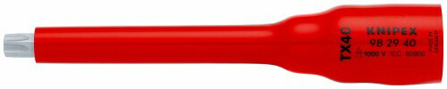クニペックス KNIPEX 9829-40 (3/8SQ) 不成立ソケットTｘ40 1000Ｖ