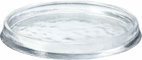 オリエント佐々木硝子 グラッセ リヴァーシブル 一皿 240 日本製 好ましいひな形賞 お皿 丸皿 器 皿 硝子皿 食器 46402